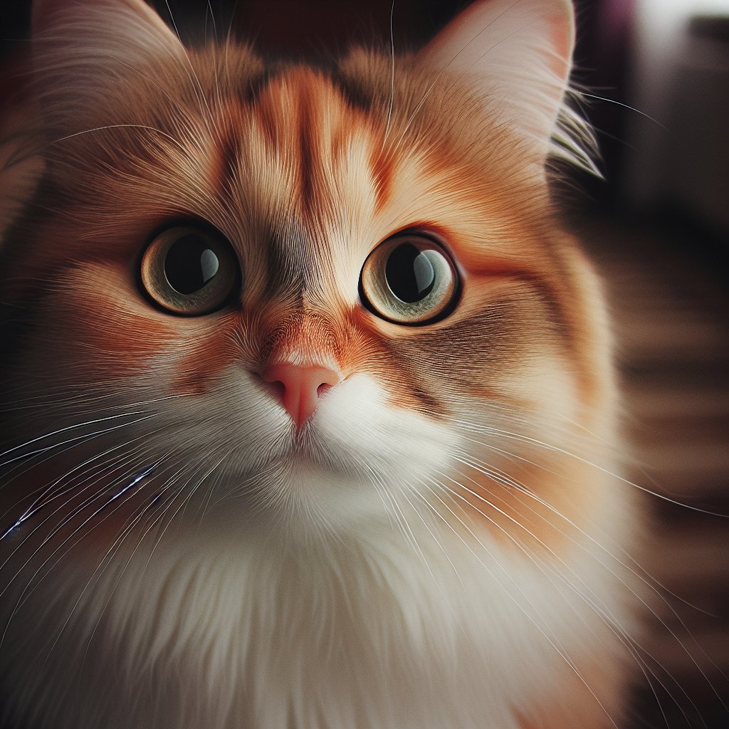 Котка ме гледа