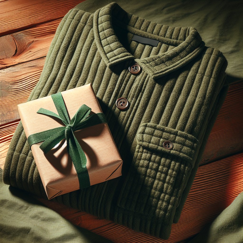 Me regalaron un pijama verde olivo